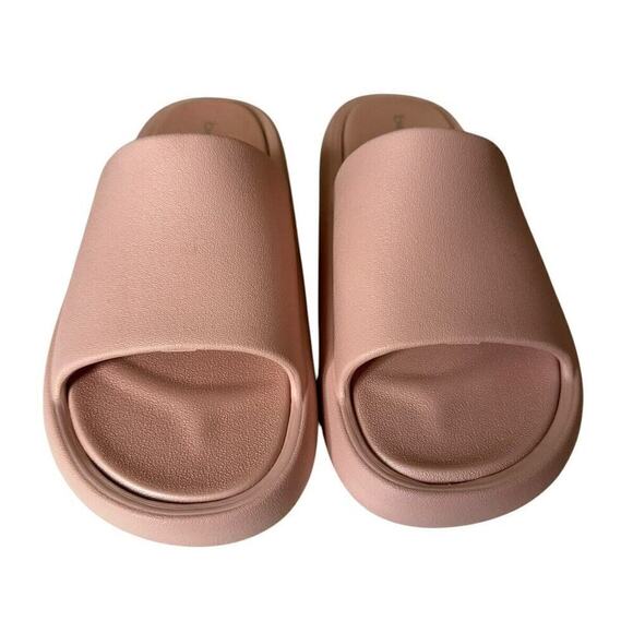 J Slides NEW Beach Slides Squish Pink EVA Size 8 - Picture 6 of 7